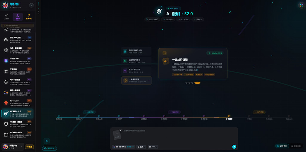 现代潮流连载漫剧项目